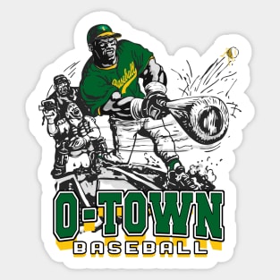 O Town Big Stick Baseball Sticker